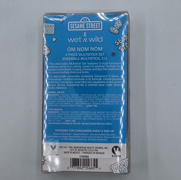 Wet n Wild x Sesame Street Collection Om Nom Nom Multi-Stick Set - Picture 7 of 7